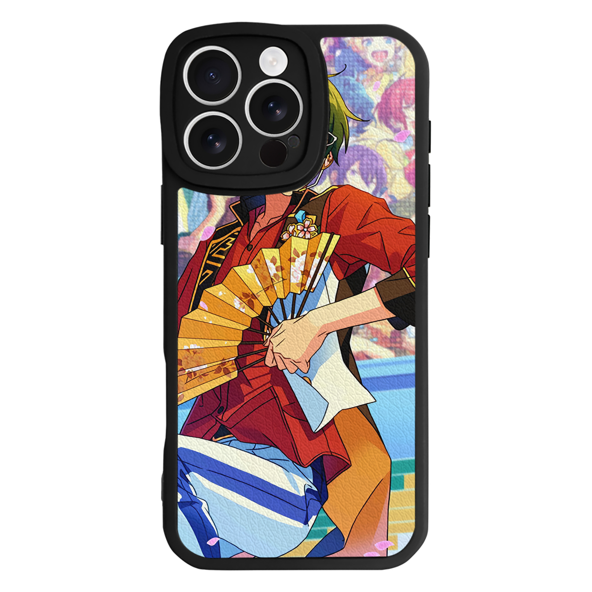 （画像用） あんさんぶるスターズ! Ensemble Stars 【iPhone 16シリーズ対応】シリコンスマホケース（レザー調） 材質：シリコン